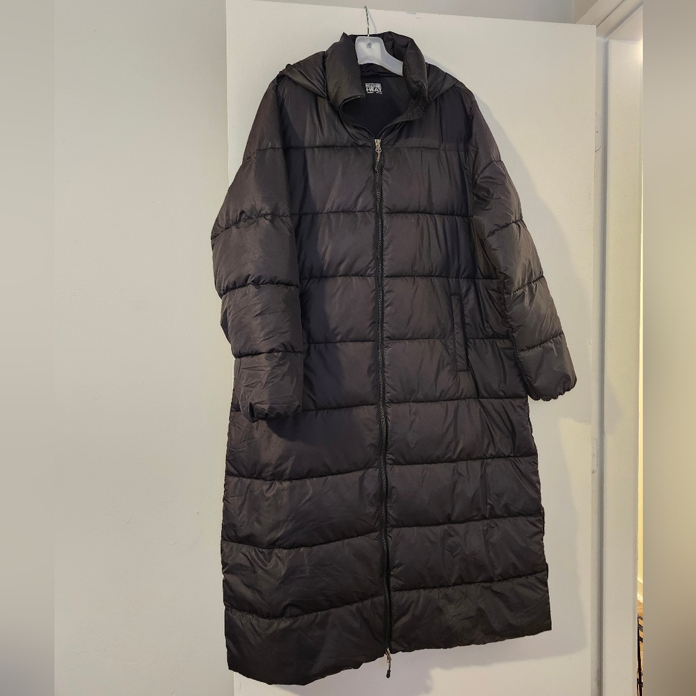 Women's Black Puffer Coat